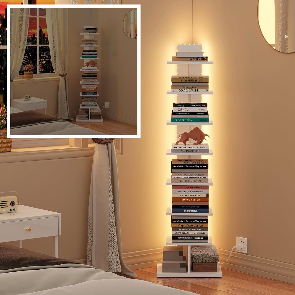 Book Shelf, White, detail 8