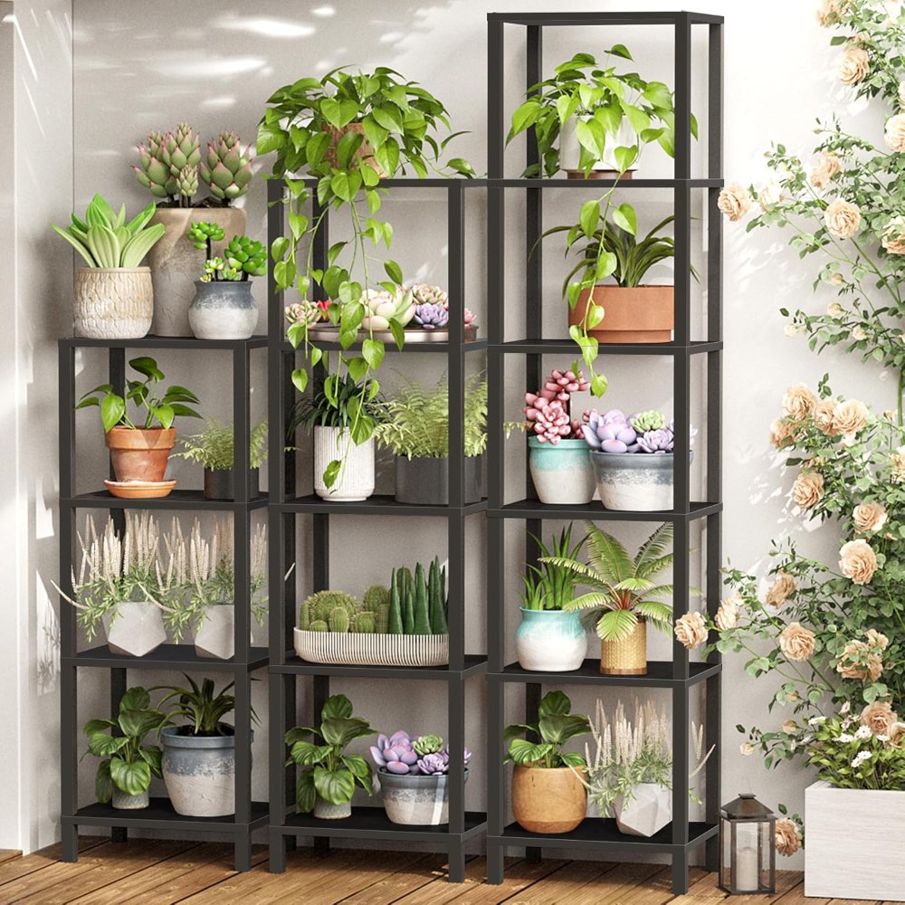 Bookshelf, Black, 14.5" wide, view 5