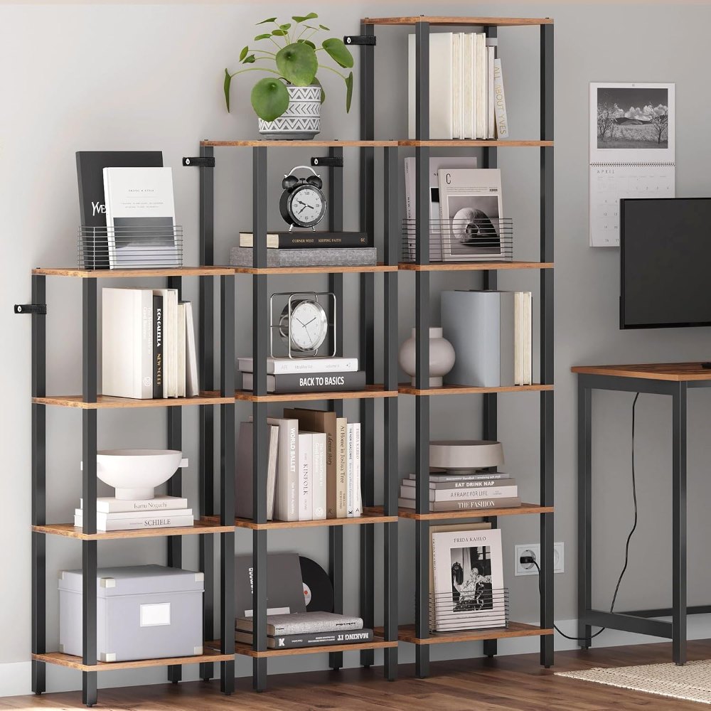 Bookshelf, Brown, 14.5" wide, view 5