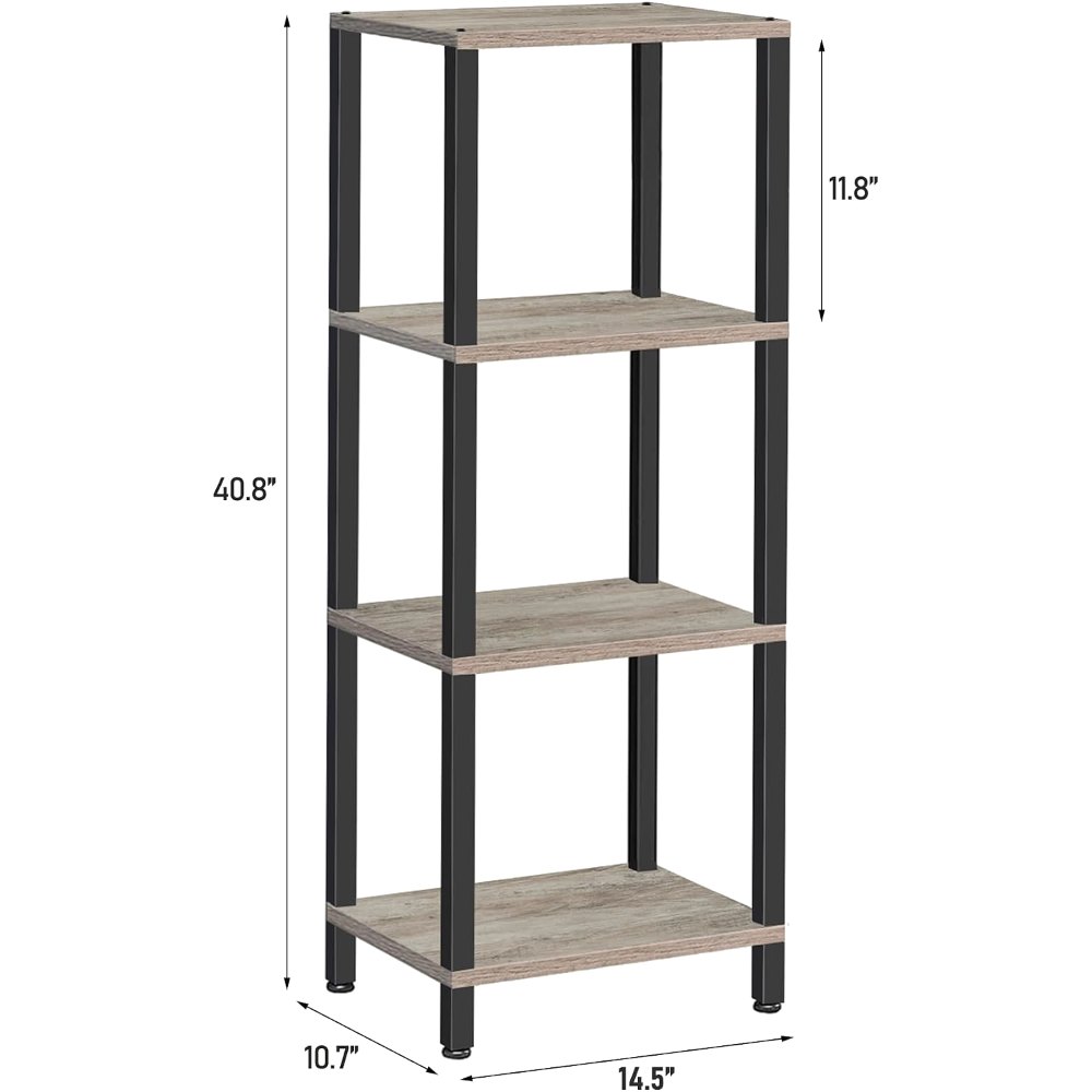 Bookshelf, Greige, view 2