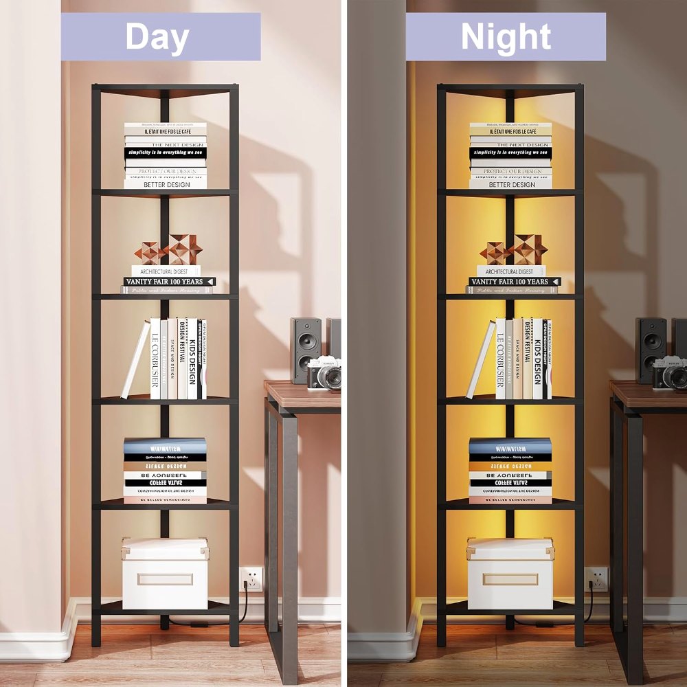 Corner Shelf, Black, view 5