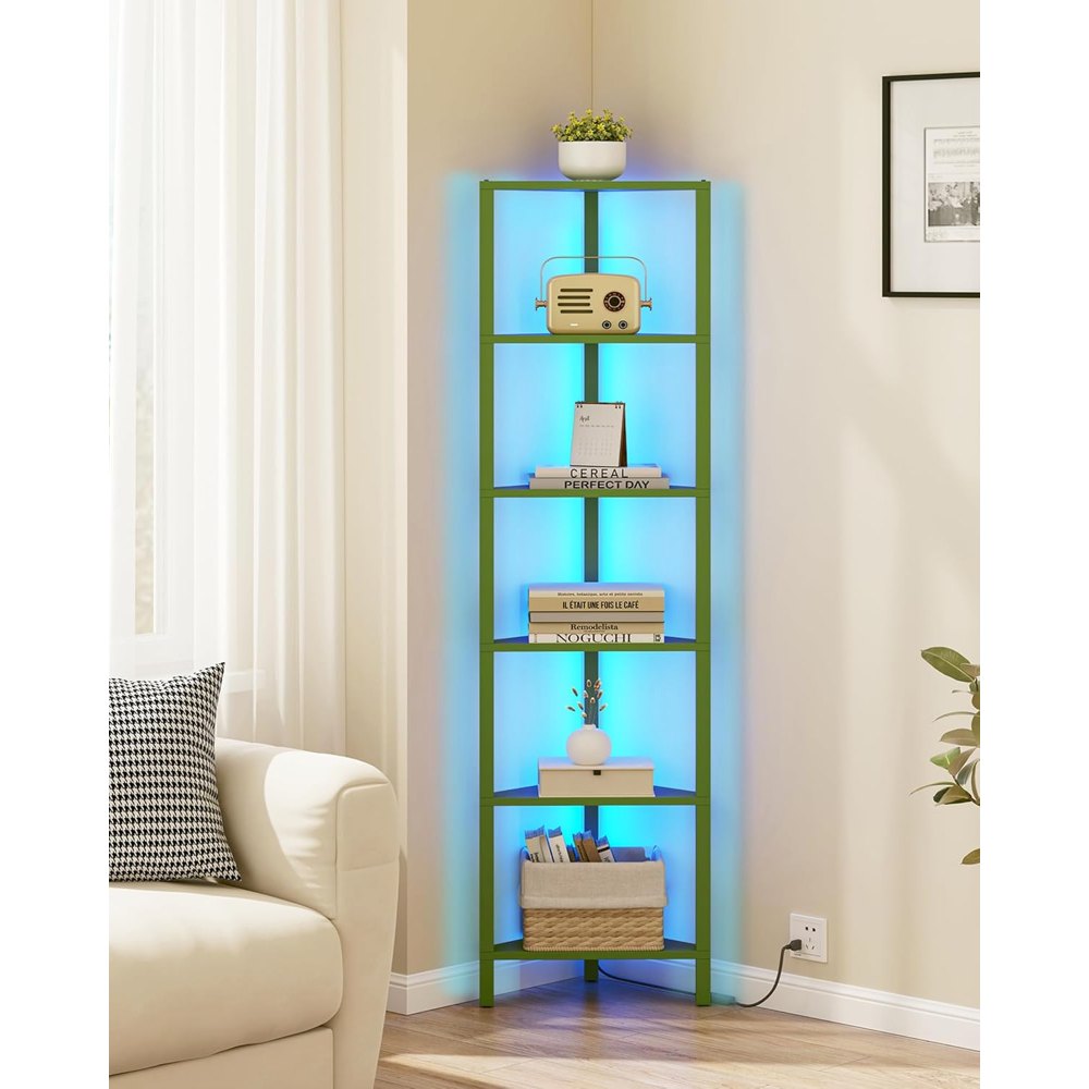 Corner Shelf, Green, view 4