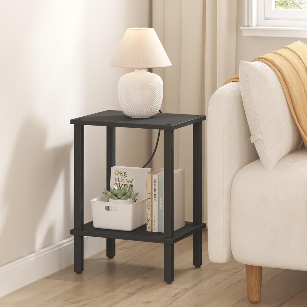 End Table, Black, 15" wide, view 4