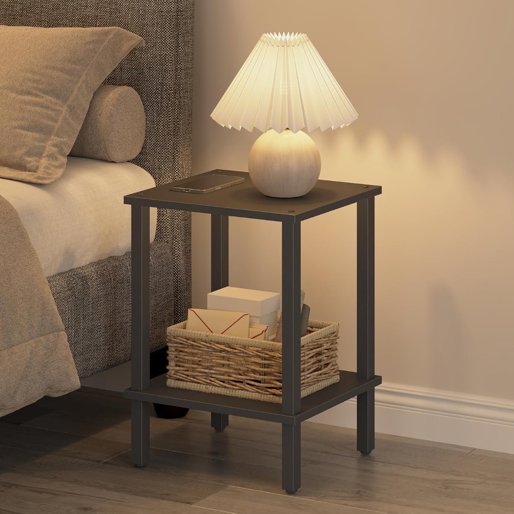 End Table, Black, 15" wide, detail 8