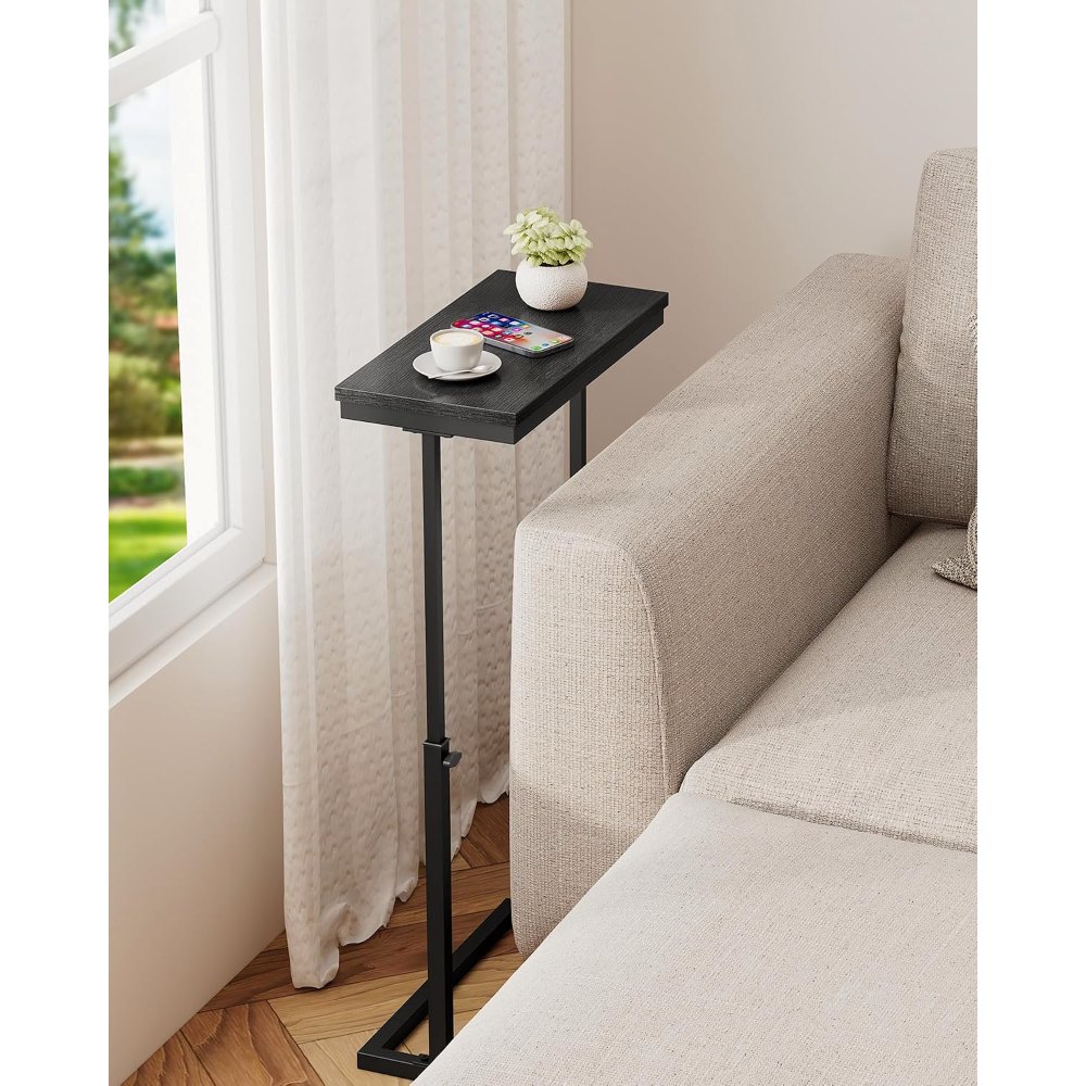 End Table, Black, 7.9" wide, view 4
