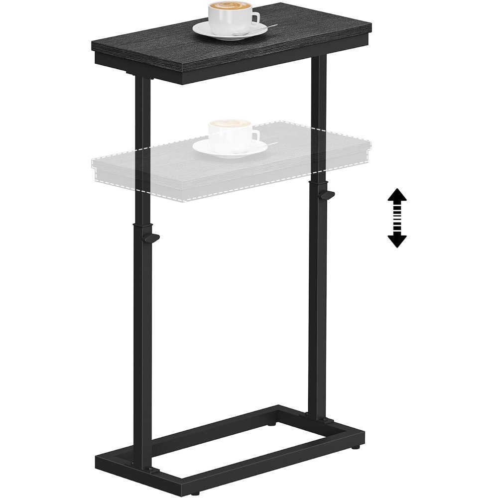 End Table, Black, 7.9" wide, view 7