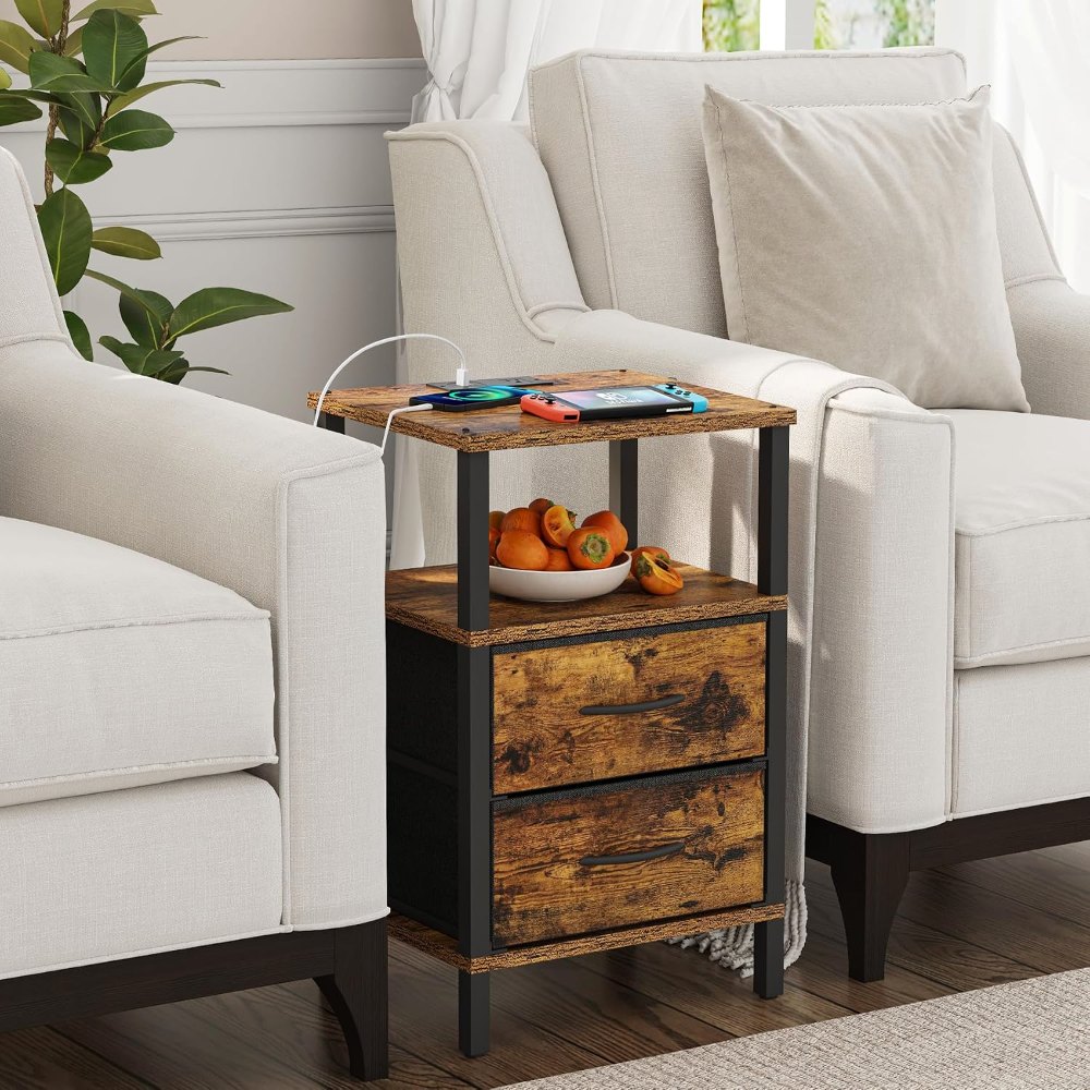 End Table, Brown, 15.4" wide, view 4