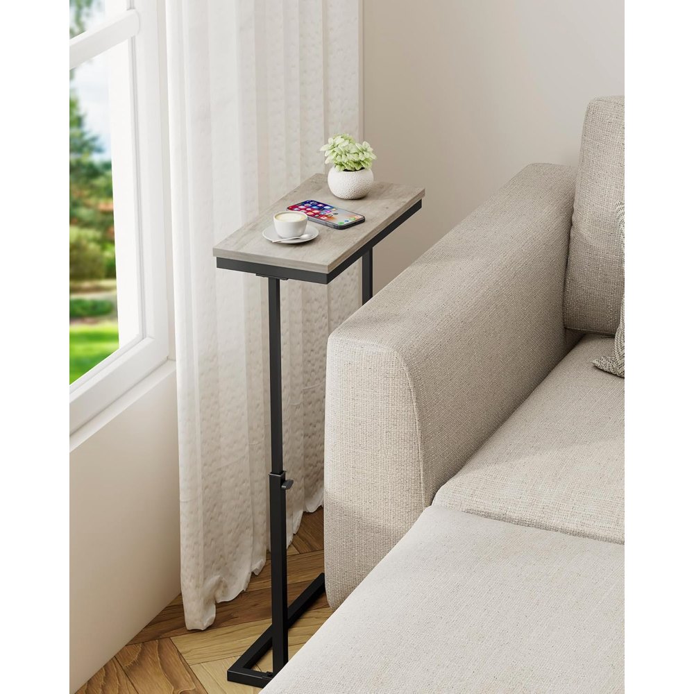 End Table, Greige, 7.9" wide, view 5