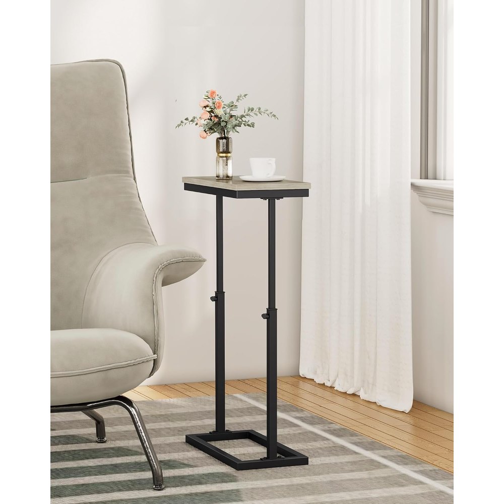 End Table, Greige, 7.9" wide, view 6