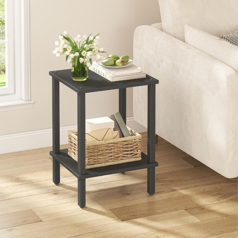 End Table, Set of 2, Black, view 7