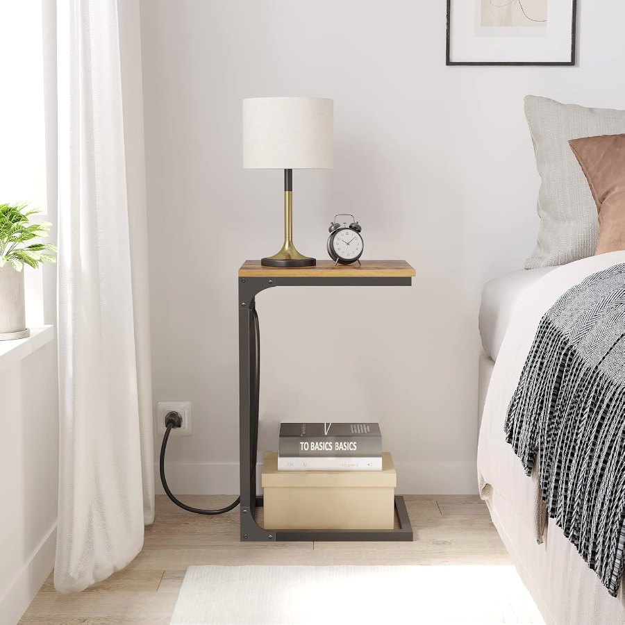 A narrow bedside run